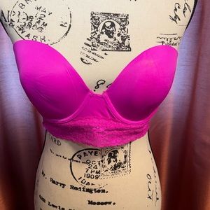 Victoria’s Secret PINK Lace Strapless Bustie